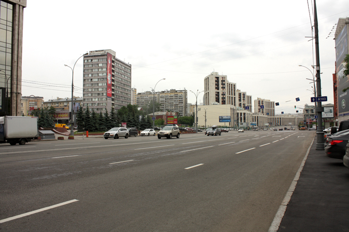 Садовая-Спасская улица и проспект Академика Сахарова